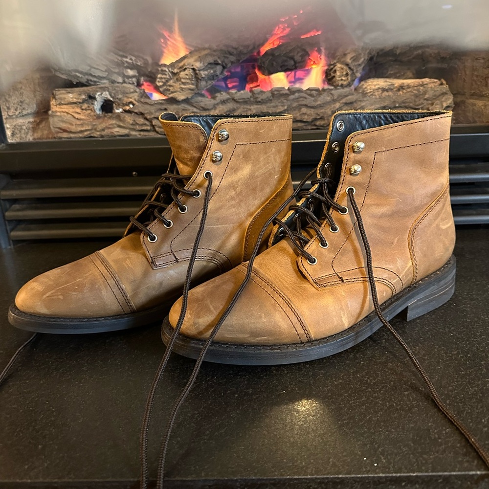 Men's Thursday Boots Co. Brown Leather Boot - Great Condition.